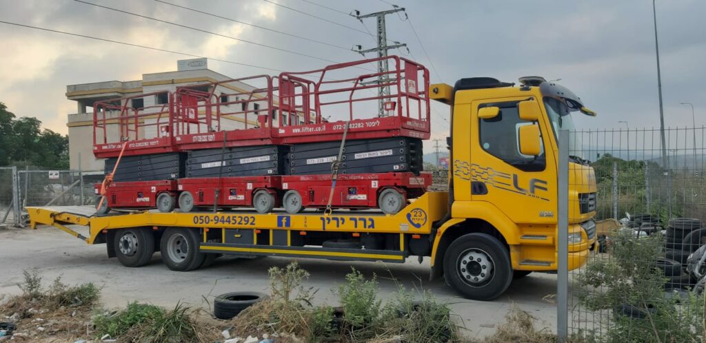 השוואה בין דגמים של במות הרמה מפרקיות מנוע דיזל - ליפטר